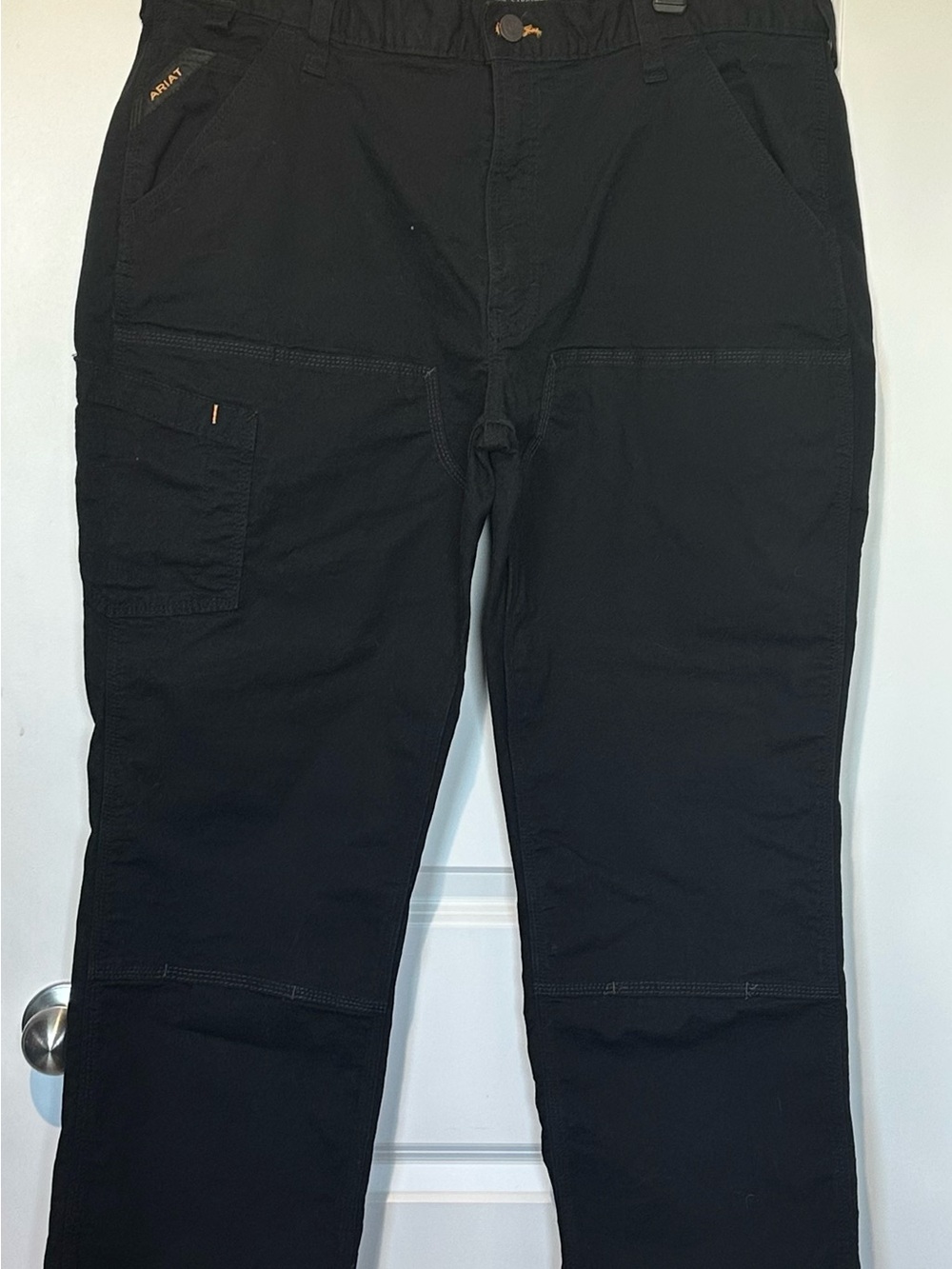 Ariat Black Cargo Work Pants with Utility Pocket
